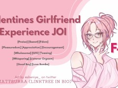 F4M | Valentines Girlfriend Experience JOI | Praise Kink | Good Boy | Wholesome