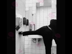 College Girl Relieves Any Stress She Has Before The Exam!