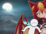 Being a Horny Werewolf Girl's Throat Dildo! [Throat Sounds] [Vore] [Stomach Sounds] [Post-Vore]
