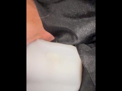 💦❤️cum oozing through toy that BBC broke💦❤️