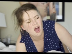 Taking daddy’s long dick in my tight pussy - Screenshot 9 of 16 - Horny Stepsister