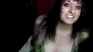 Horny MILF gets naked for cam show