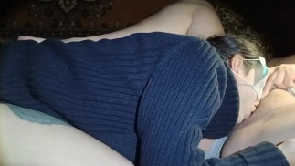 Быстрый романтический секс настоящей лесбийской пары - IkaSmokS