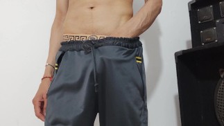 Big thick penis of young man touching each other very excited