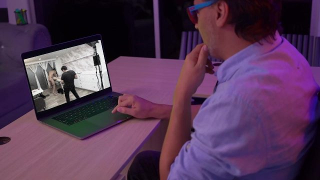 Juan Bustos VOYEUR #01 Karolin Gomezxx & Millan Rodriguez - detras del porno