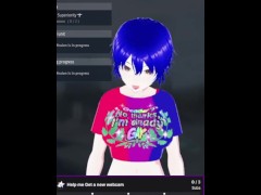 Chat made Zoey sing just the two of us Trans Vtuber