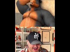 Beefy Pup in Cold Shower - Screenshot 10 of 16 - Web Cam