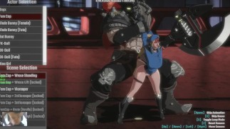 GIANT MUSCLE MAN FUCKING A SEXY BLONDE POLICE ANIMATION - PURE ONYX