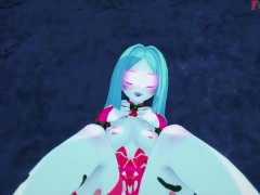 Rebecca Blowjob in the street | Cyberpunk | Full & POV on patreon: Fantasyking3
