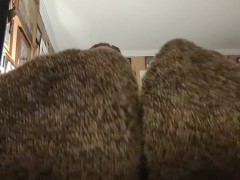 Tease You With My New Socks On Couch While I Ignore You