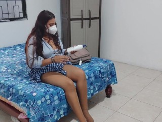 Horny Student Eager for a Cock. I Play Masturbating Alone!!!!