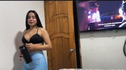 Hot 健身房宝贝在腿日后回家 – POV Passion！