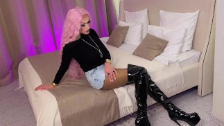 sissy is ready to fuck you in front of everyone