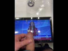 Sega mattutina 1 per Vittoria Castagnotto sexy giornalista tettona di 7 gold