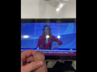 Sega Mattutina 1 per Vittoria Castagnotto Sexy Giornalista Tettona Di 7 Gold