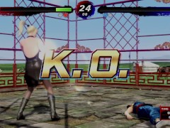 Blonde Bimbo Battles Martial Artists (Virtua Fighter 5 REVO Sarah Bryant Arcade Stream)