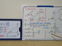 Sine Alpha. How to memorize.[JapanMath]()