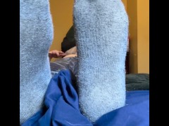 Socked foot teaser video