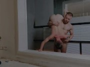 A long fuck all around the flat