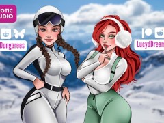 Sucked and Fucked By The Two Hottest Girls On the Mountain | Threesome | Erotic Audio for Men | FF4M