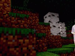 Can You Tell It's My First Time In Minecraft? 😂 (VR)