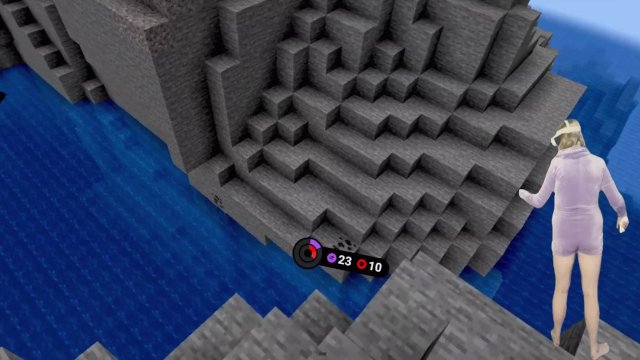 Can You Tell It's My First Time In Minecraft? 😂 (VR)