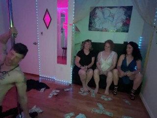 Bachelorette Party done Right: taking the Stripper to a Gloryhole - Cliff Media