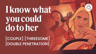 Fucking my best friend's hot girlfriend | Backseat car sex | Homemade girlfriend sharing DP