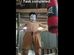 Not stopping working out until i became toji day 5