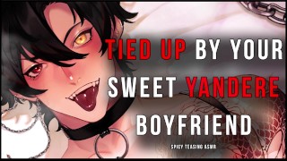 SFW ꜱḡḇᴇᴛ & ꜱᴘɪᴄʏ ʏᴀɴᴅᴇʀᴇ ᴀꜱḍπ Waking Up While Tethered To A Loving And Obsessed Boyfriend X Listener