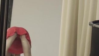 stretching my perfect feet in short dress