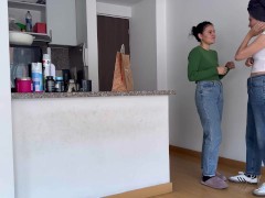 I love my cuckold husband's lesbian stepsister (COMPILATION) 😏