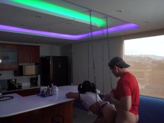 Behind the scenes Camila schoolgirl fucked part 3