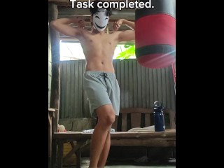 Not stopping working out until i became toji day 6