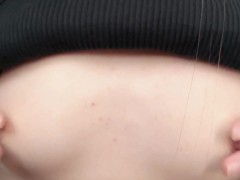 敏感でプルプルの乳首を摘んでチクニー/ビンビンに勃って乳首責めされる想像しちゃって乳首だけでイく// - Screenshot 15 of 16 - Asian