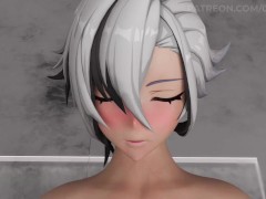 【パート1】ヌヴィレットがフリーナを裏切る。アルレッキーノ x ヌヴィレット アニメーション（原神） - Screenshot 4 of 16 - Genshin Impact Slime