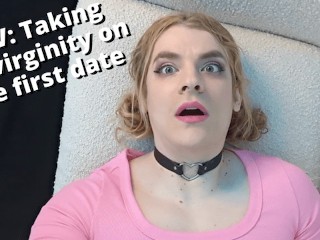 POV taking Cute Sissy's Virginity on the first Date - Full Video on LayneLovee Manyvids!