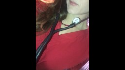 Nurse Tina takes care of Patients full balls! FitNaughtyCouple on OnlyFans Fansly ManyVids