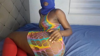 Thick and curly Big ass ebony teen 18