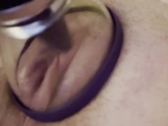Clit Licked To Orgasm From Toy