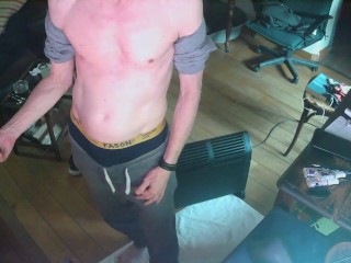 Nice Anal Orgasm with Cumshot, but no Erection
