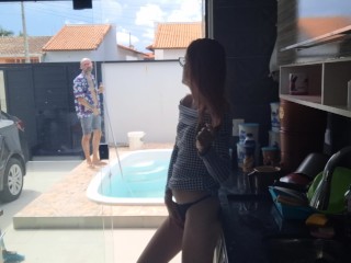 Fodendo Gostosa Enquanto Todos Saíram De Casa!