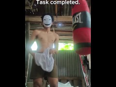 Not stopping working out until i became toji day 7