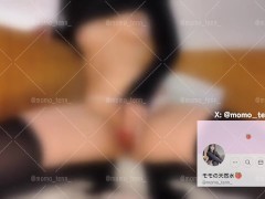 【痙攣潮吹き】アクメ…アクメキメるとこ見ててください…キクッ!! / 옆방 사람에게 들키지 않으려고 허리를 벌벌 떨며 머리가 새하얘진 상태로자위 - Screenshot 3 of 16 - オホ声