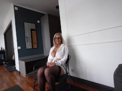 Amanda Bredén - Big tit Secretary MILF - Screenshot 13 of 16 - Blonde Milf