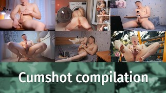 Hot Cumshot Compilation of young twink will make you cum many times in a row - Yan Pink