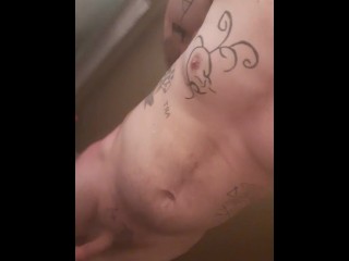 Bored in the Tub Smoking and Showing off