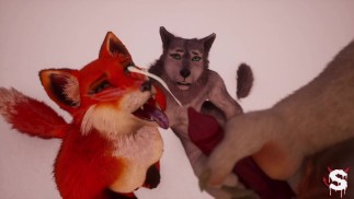 Sexy furries fuck a big cock outdoors in Wild Life hardcore sex