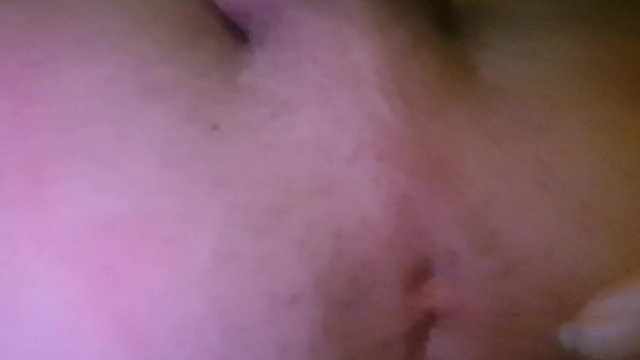 Spread and pulsating my virgin anus