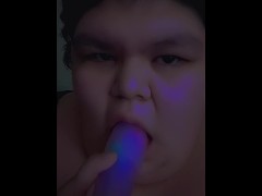 Native girl sucking a multicolored dildo - Screenshot 10 of 16 - Sex Toys